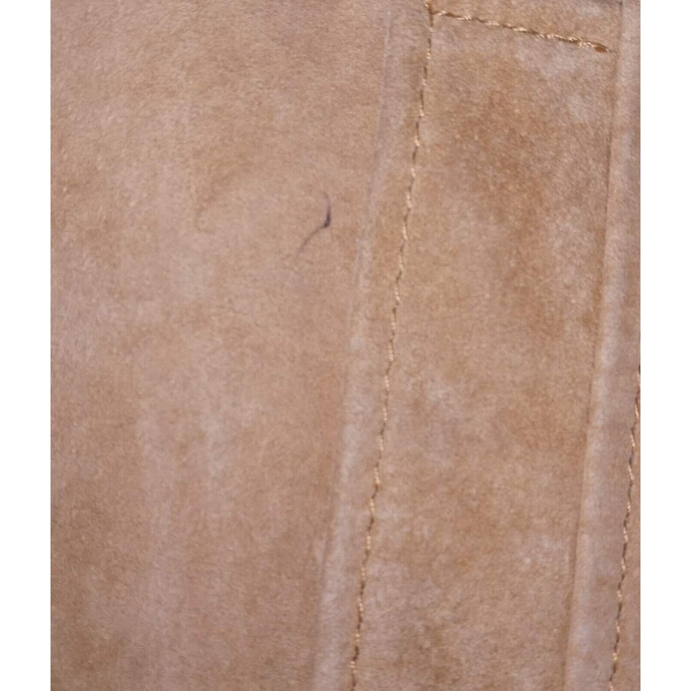 CHEROKEE SUEDE COAT JACKET WOMENS XL LEATHER POCKETS LINED FULL ZIP Y2K - Picture 5 of 5